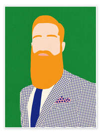 Wall print Men From Barber Shop - Rosi Feist