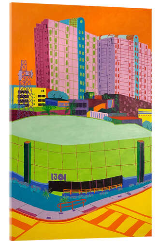 Tableau en verre acrylique Dade Blvd