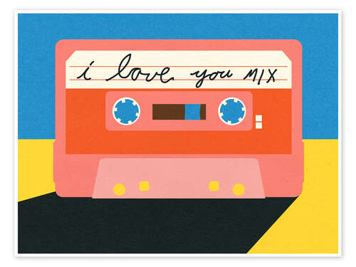 Poster I Love You Mixtape