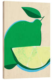 Cuadro de madera Limonata