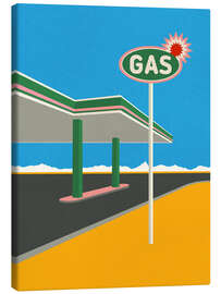 Lienzo Spark Gas Station - Rosi Feist