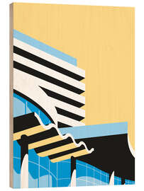 Tableau en bois Miami Fountainbleu - Remko Heemskerk