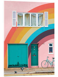 Acrylglasbild Groovy House