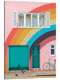 Stampa su alluminio Groovy House