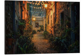 Gallery print Valldemossa by night, Mallorca