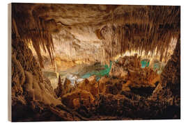 Quadro de madeira Caves of Drach, Mallorca