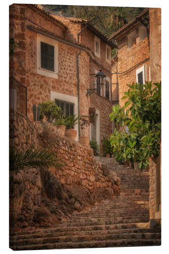 Lienzo Mediterranean Street, Mallorca
