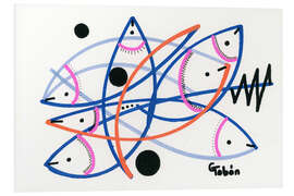 Tableau en PVC Fish - Gabriel Tobón Moreno