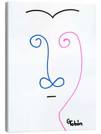 Canvas print Personality - Gabriel Tobón Moreno