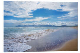 Acrylic print A day at the beach, Mallorca - Martin Podt
