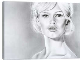 Lienzo Brigitte Bardot - Dirk Richter