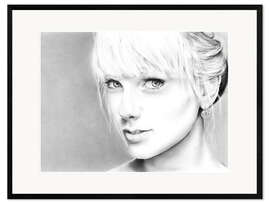 Gerahmter Kunstdruck Taylor Swift