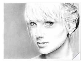 Wandsticker Taylor Swift