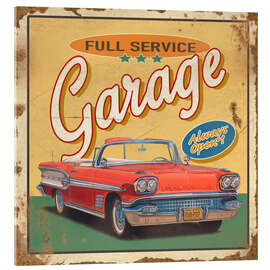 Akrylbilde Star Garage - Georg Huber