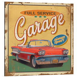 Magnettafel Star Garage