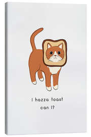 Obraz na płótnie Cat Toast - Orara Studio