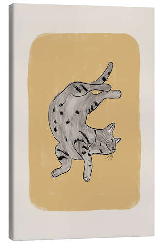 Canvas print Grey Cat