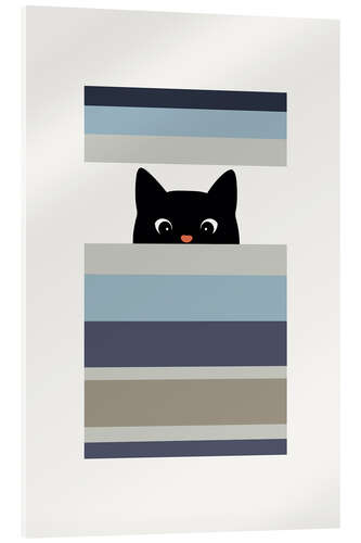 Acrylic print Hello Cat I