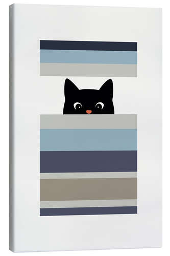 Lienzo Hello Cat I
