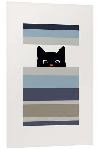 Quadro em PVC Hello Cat I