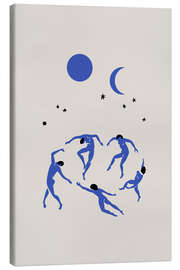 Tableau sur toile Blue Dancers