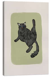 Lienzo Black Cat