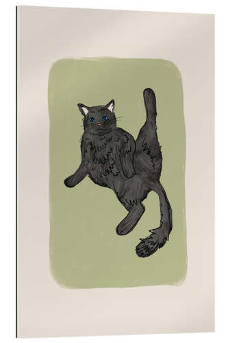 Gallery print Black Cat