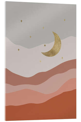 Stampa su vetro acrilico Bohemian Moon