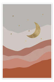 Stampa Bohemian Moon - Orara Studio