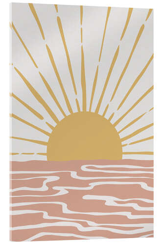 Acrylic print Bohemian Sunshine
