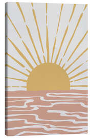 Canvas print Bohemian Sunshine - Orara Studio