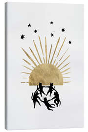 Canvas print Cat Cult - Orara Studio