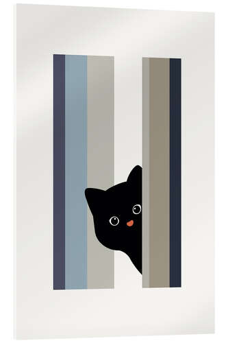 Acrylic print Hello Cat II