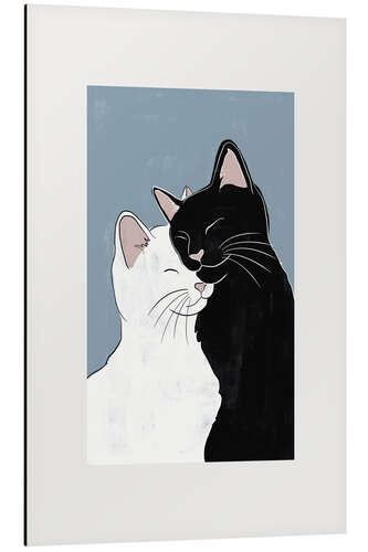Cuadro de aluminio Cat Love