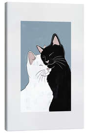 Obraz na płótnie Cat Love - Orara Studio
