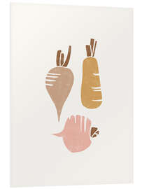 Cuadro de PVC Root vegetable - Rutabaga - Marta Munte