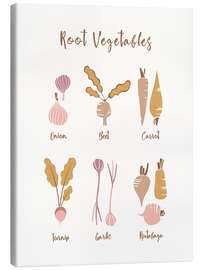 Lienzo Root Vegetables - Marta Munte