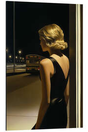 Magnettafel Nachts an der Hopper Station