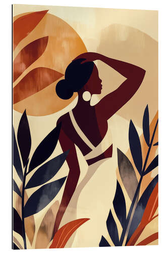 Galleriataulu Boho woman in brown