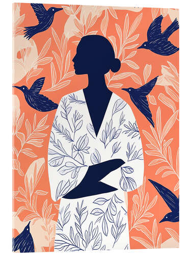 Cuadro de metacrilato Thoughts are like birds