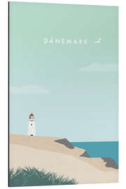 Stampa su alluminio Denmark - Travel Art
