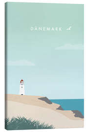 Stampa su tela Denmark - Travel Art