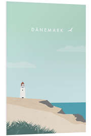 PVC-tavla Denmark - Travel Art