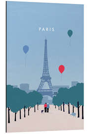 Stampa su alluminio Paris - Travel Art