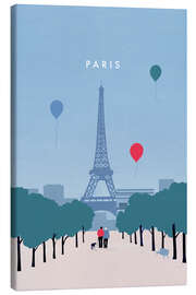 Canvas print Paris - Travel Art