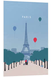 Obraz na PCV Paris - Travel Art