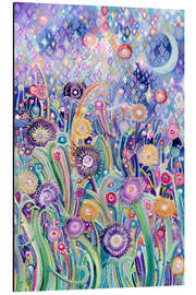 Alubild Mitternachtsgarten