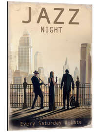 Magnettafel Chicago Jazz Night