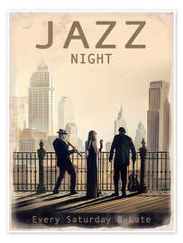 Poster Chicago Jazz Night