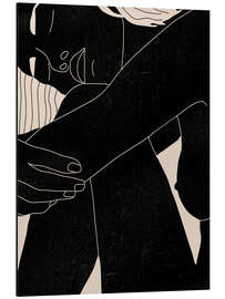 Magnettafel Abstrakter Kunstakt